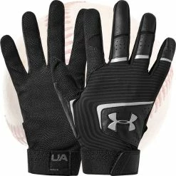 Under Armour Clean Up Baseball Batting Gloves -Baseball Sales Shop 1341970 005 1500