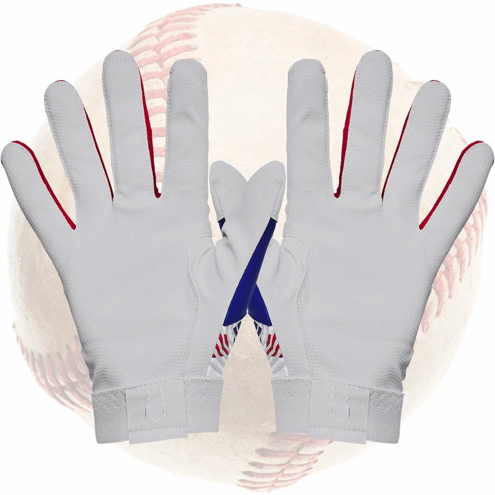 Under Armour Clean Up Culture Stars -n- Stripes Baseball Batting Gloves 5 Under Armour Clean Up Culture Stars -n- Stripes Baseball Batting Gloves - Image 3