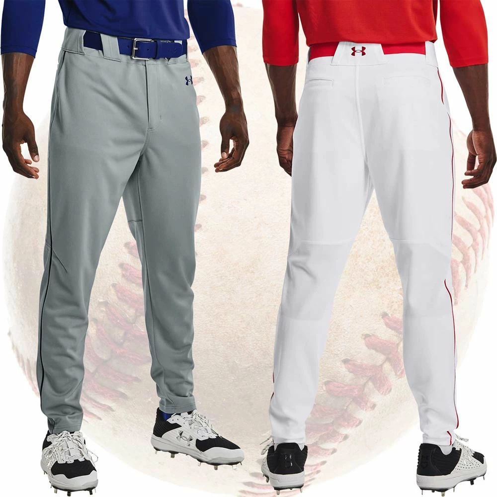 Under Armour Gameday Vanish Open Bottom Mens Piped Baseball Pants 4 Under Armour Gameday Vanish Open Bottom Mens Piped Baseball Pants - Image 2
