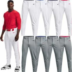 Under Armour Gameday Vanish Open Bottom Mens Piped Baseball Pants