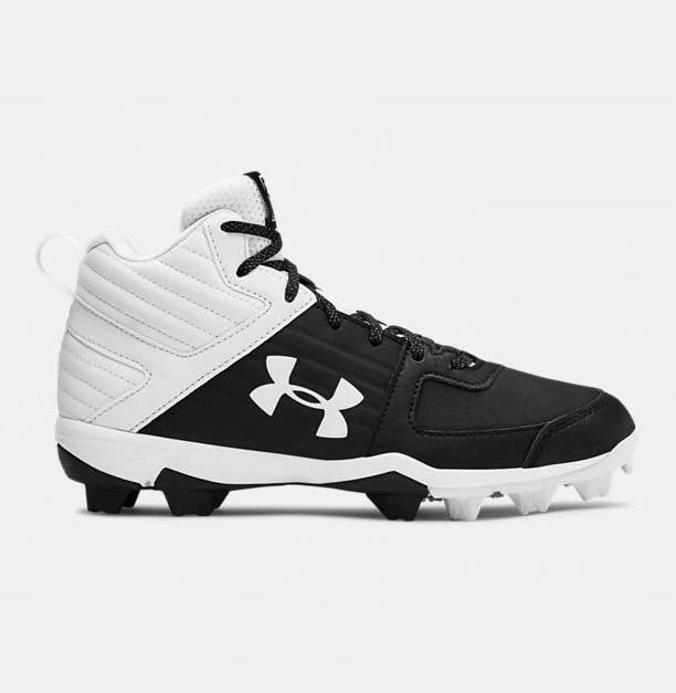 Under Armour Leadoff Mid RM Baseball Cleats- Junior 3 Under Armour Leadoff Mid RM Baseball Cleats- Junior