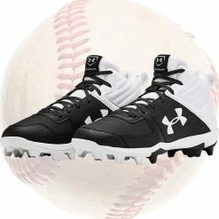 Under Armour Leadoff Mid RM Jr Youth Baseball Cleats -Baseball Sales Shop 3022070 001 p 1200
