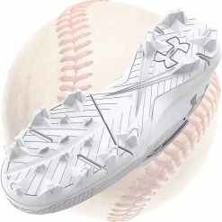 Under Armour Harper 7 Mid RM Mens White Baseball Cleats -Baseball Sales Shop 3025587 100 S 1500