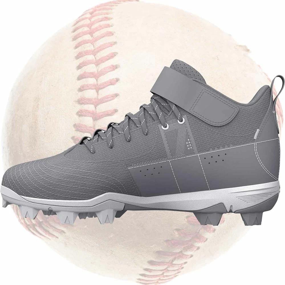 Under Armour Harper 7 Mid RM Mens Baseball Cleats Shoes 4 Under Armour Harper 7 Mid RM Mens Baseball Cleats Shoes - Image 2