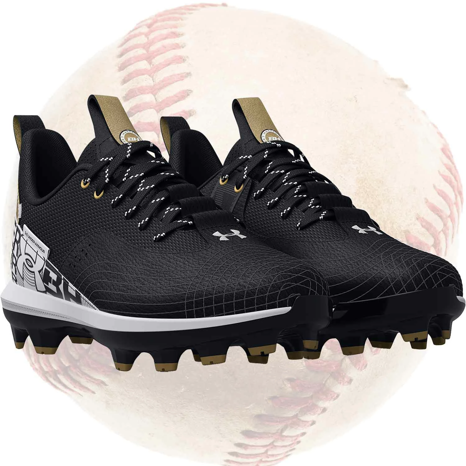 Under Armour Harper 7 Low TPU Jr. Youth Baseball Cleats 4 Under Armour Harper 7 Low TPU Jr. Youth Baseball Cleats - Image 2