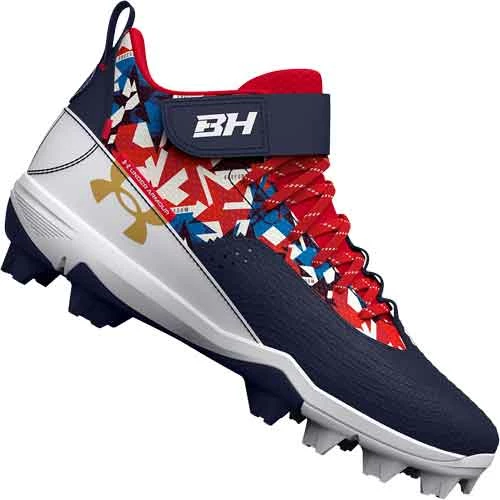 Under Armour Harper 7 USA Mid RM Jr. Youth Baseball Cleats 3 Under Armour Harper 7 USA Mid RM Jr. Youth Baseball Cleats