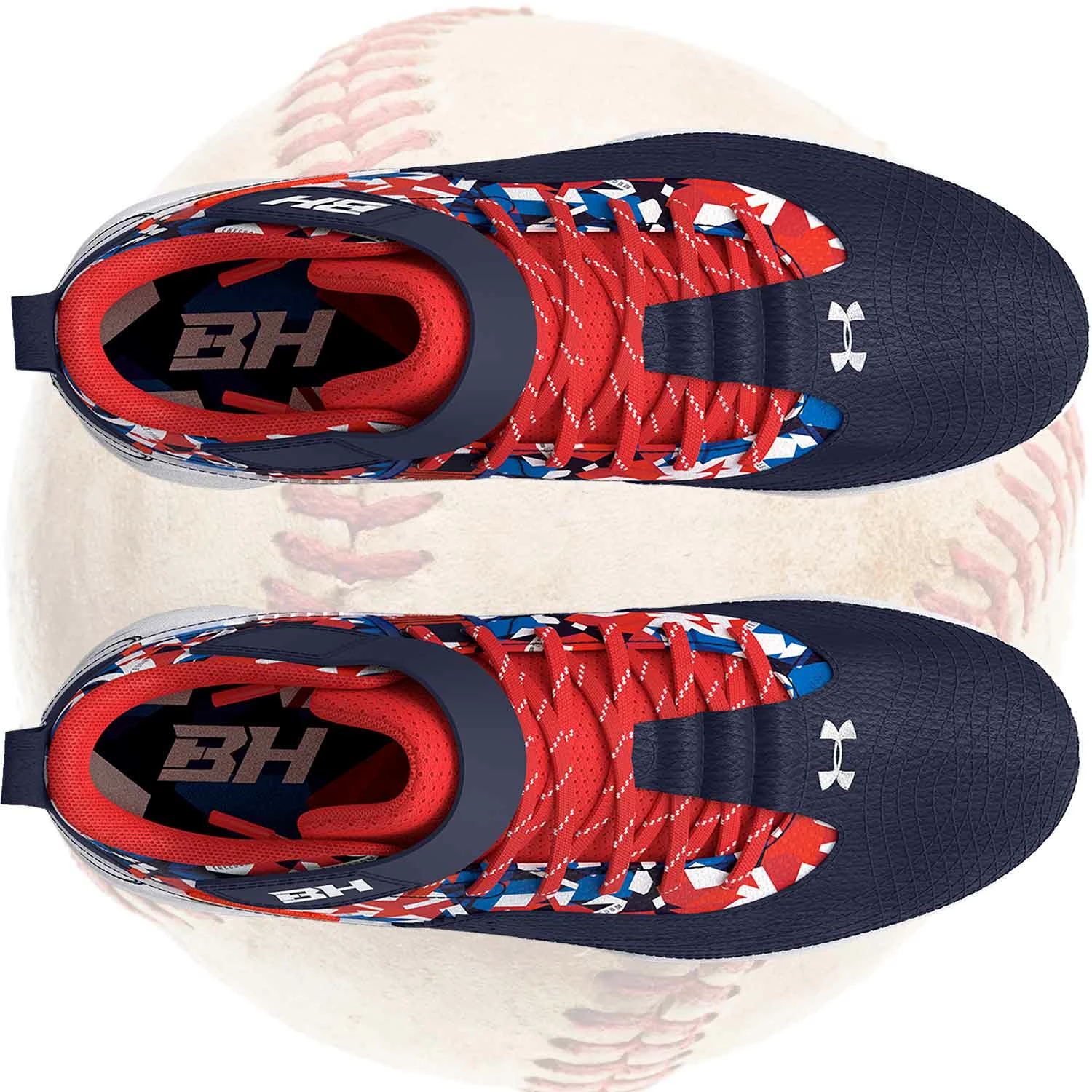 Under Armour Harper 7 USA Mid RM Jr. Youth Baseball Cleats 6 Under Armour Harper 7 USA Mid RM Jr. Youth Baseball Cleats - Image 4