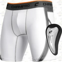 Champro Sports Wind Up Baseball Sliding Shorts W. Cup
