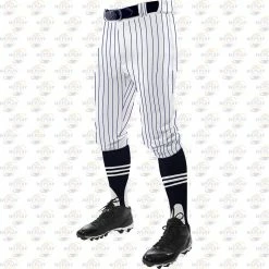 Champro Sports Triple Crown Knicker Pinstripe Youth Baseball Pants -Baseball Sales Shop CPBPPINKA WN 1500 WP