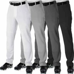 Alleson Athletic Relaxed Fit Open Bottom Mens Baseball Pants