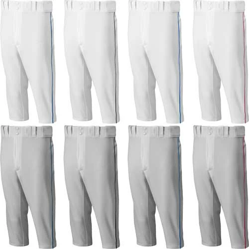 Mizuno Premier Knicker Length Piped Mens Baseball Pants 3 Mizuno Premier Knicker Length Piped Mens Baseball Pants