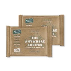 Outdoor Wipes Anywhere Shower- 2x3 Wipes