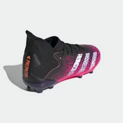 Adidas Predator Freak .3 Firm Ground Soccer Cleats- Junior -Baseball Sales Shop PREDATOR FREAK .3 FG J Black FW7530 05 standard