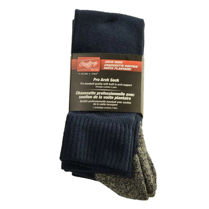 Rawlings Pro Arch Baseball Socks - 2 Pack 4 Rawlings Pro Arch Baseball Socks - 2 Pack - Image 2