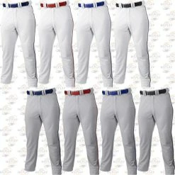 Russell Athletic Piped Open Bottom Mens Baseball Pants