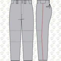 Russell Athletic Piped Open Bottom Youth Baseball Pants -Baseball Sales Shop RA223L2MK D 1500 WP 1