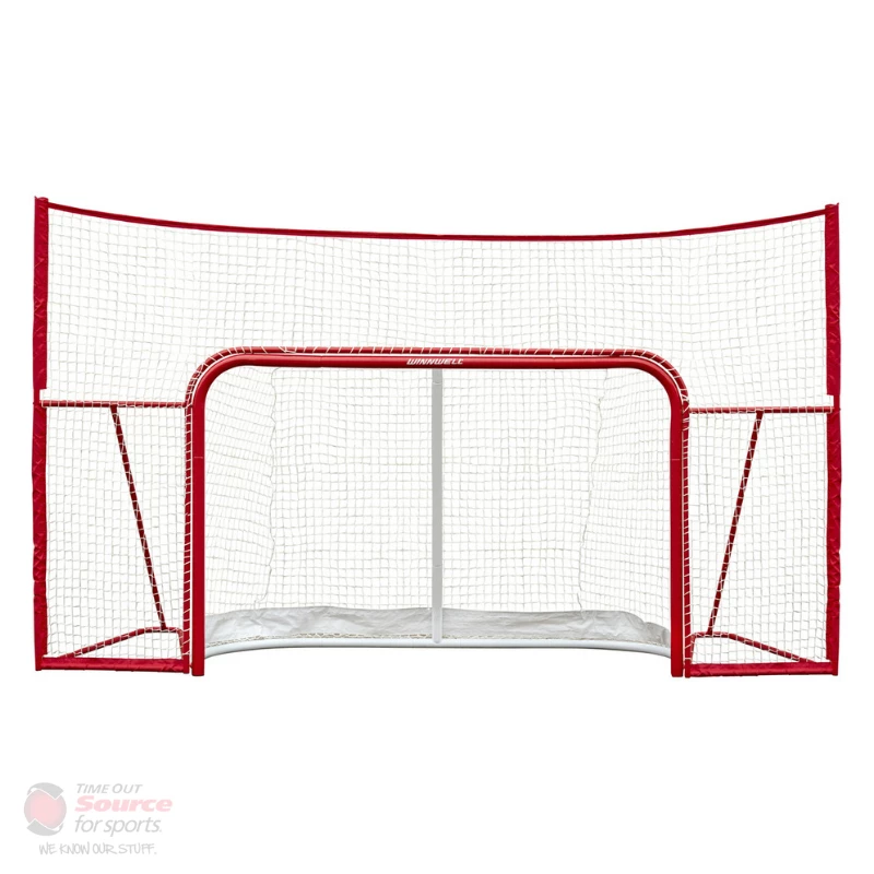 Hockey Canada Proform 72" Net With Backstop/Skate Guard 3 Hockey Canada Proform 72" Net With Backstop/Skate Guard