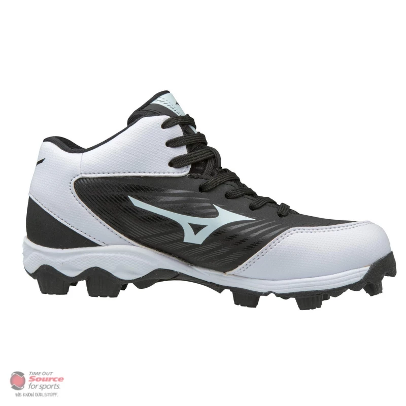 Mizuno 9-Spike Advanced Franchise 9 Mid Moulded Baseball Cleat- Youth (2019) 3 Mizuno 9-Spike Advanced Franchise 9 Mid Moulded Baseball Cleat- Youth (2019)