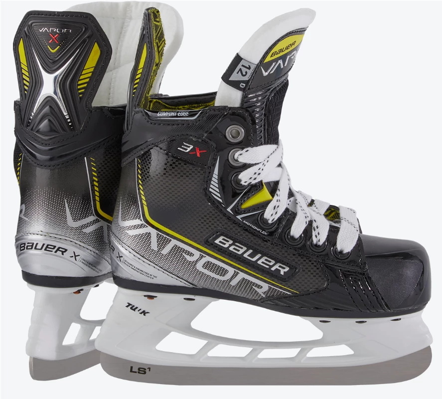 Bauer Vapor 3X Hockey Skates- Youth 3 Bauer Vapor 3X Hockey Skates- Youth
