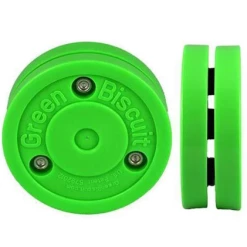 Green Biscuit Pro Stick Handling Puck
