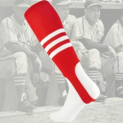 TCK - Twin City Knitting Socks Baseball Stirrup Socks TCK 3-Stripe, Adult & Youth -Baseball Sales Shop TCB7 856