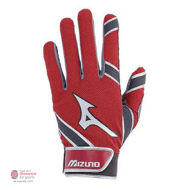 Mizuno MVP Batting Gloves -Red- Adult (2018) 3 Mizuno MVP Batting Gloves -Red- Adult (2018)