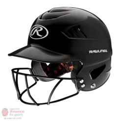 Rawlings CoolFlo Batting Helmet Facemask Combo