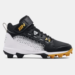 Under Armour Harper 6 Mid RM Baseball Cleats- Junior (2021)