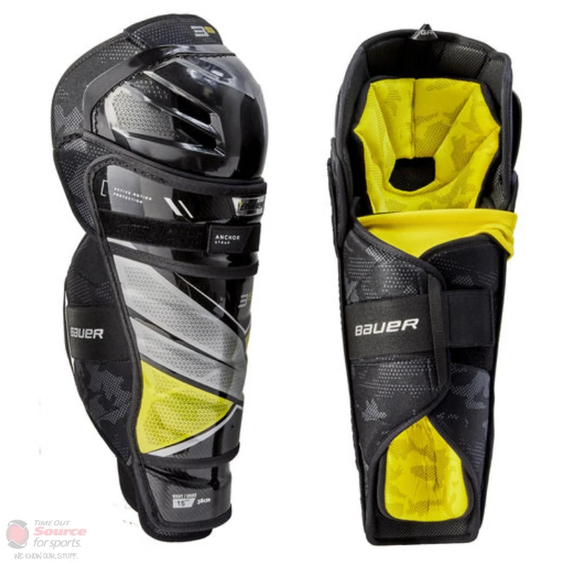 Bauer S21 Supreme 3S Hockey Shin Guards- Junior 3 Bauer S21 Supreme 3S Hockey Shin Guards- Junior