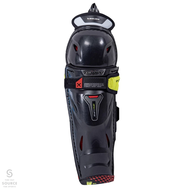 Bauer S22 Vapor Shift Pro Hockey Shin Guards- Junior- Source Exclusive 3 Bauer S22 Vapor Shift Pro Hockey Shin Guards- Junior- Source Exclusive