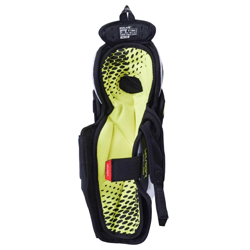 Bauer S22 Vapor Shift Pro Hockey Shin Guards- Junior- Source Exclusive 4 Bauer S22 Vapor Shift Pro Hockey Shin Guards- Junior- Source Exclusive - Image 2