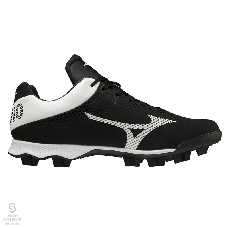 Mizuno Wave Lightrevo TPU Molded Low Baseball Cleat- Junior 3 Mizuno Wave Lightrevo TPU Molded Low Baseball Cleat- Junior