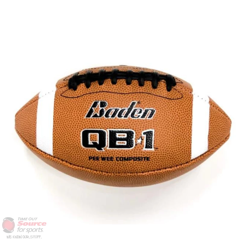 Baden QB1 Composite Football- Pee Wee 3 Baden QB1 Composite Football- Pee Wee